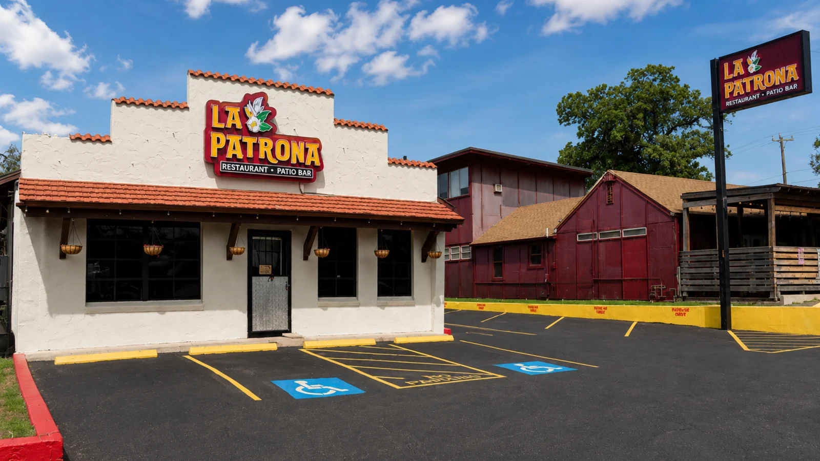 La Patrona Restaurant Patio Bar