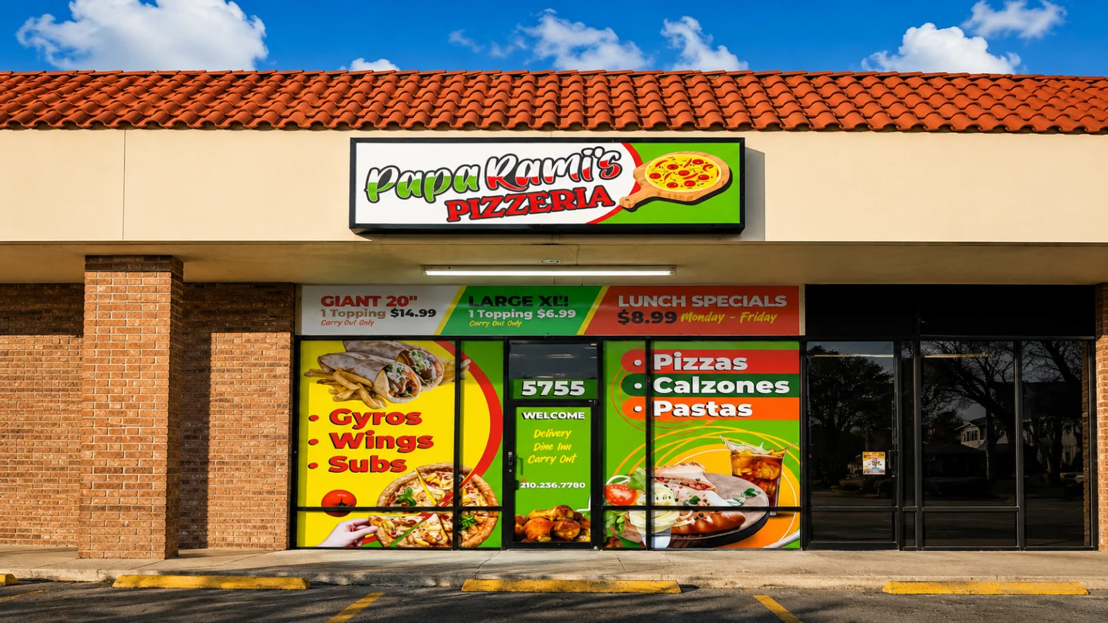 Papa Rami's pizzeria